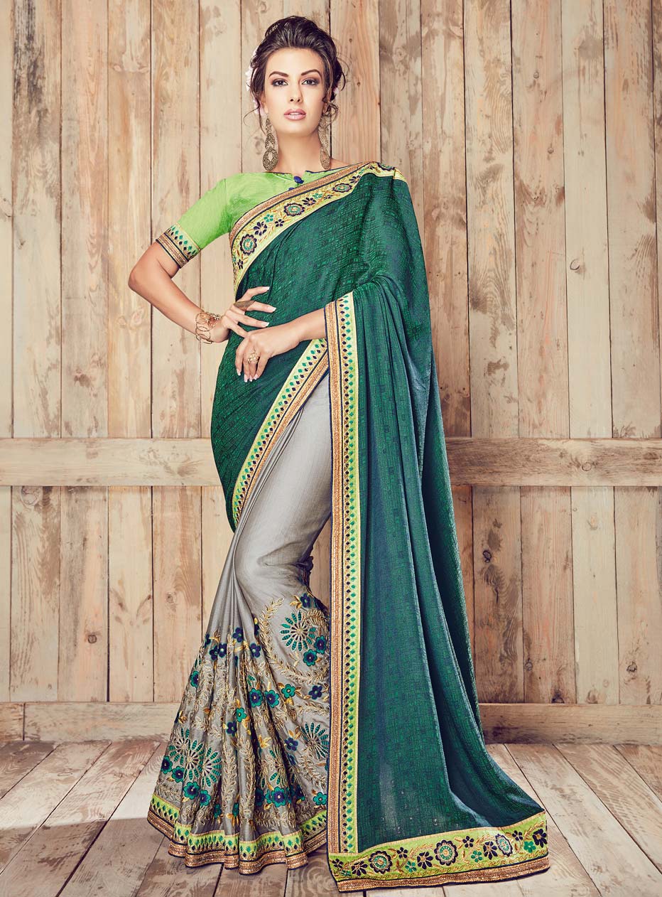 Half Saree Design • Anaya Designer Studio | Sarees, Gowns And Lehenga Choli